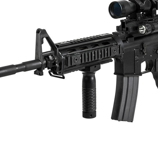 NcStar Aluminum Vertical Front Fore-Grip (Picatinny) - Black (GG06-12)