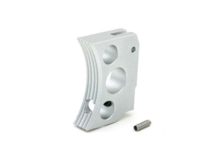 AIP TM Hi-Capa Aluminum Trigger - Type E Curved Long (GG08-07)