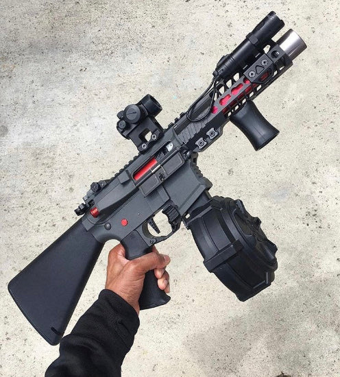 Air Strike Airsoft AEG M4 Universal CQB Fixed Stubby Stock