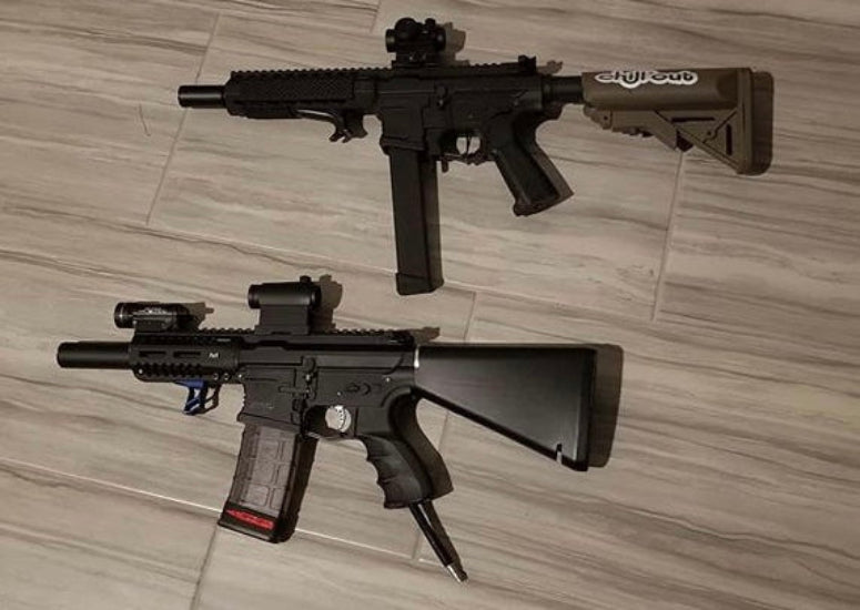 Air Strike Airsoft AEG M4 Universal CQB Fixed Stubby Stock