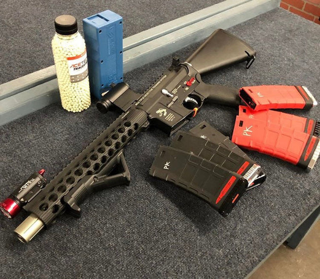 Air Strike Airsoft AEG M4 Universal CQB Fixed Stubby Stock