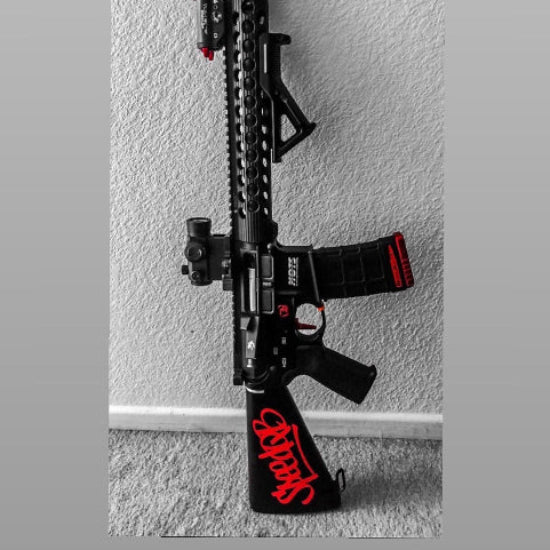 Airsoft AEG M4/M16/AR15 Universal CQB Fixed Stubby Stock Kit