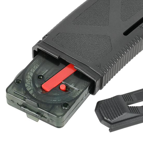 Arcturus M4/M16 MOD1 Windowed EMM Variable Cap Mid-Cap 30/130 Round Magazine (5 Pack) - Black