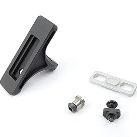 Atlas Custom Works Airsoft Aluminum Hand Stop (M-LOK/KeyMod) - Black (GG06-09)