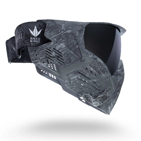 Bunkerkings CMD Paintball Mask - Highlander Black