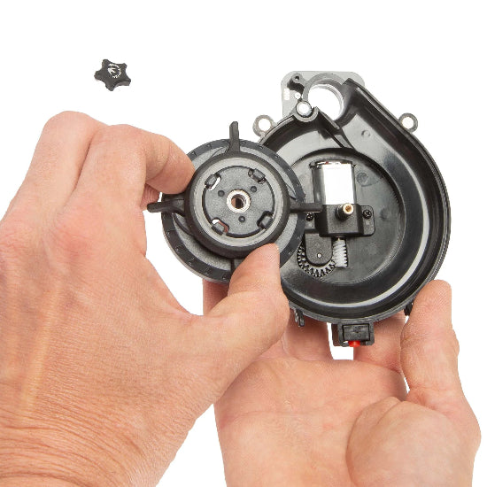 Bunkerkings CTRL2 Paintball Loader Crystal Smoke/Black DRIVE HUB REMOVED