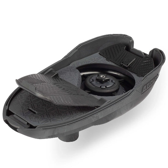 Bunkerkings CTRL2 Paintball Loader Crystal Smoke/Black OPEN TRAY