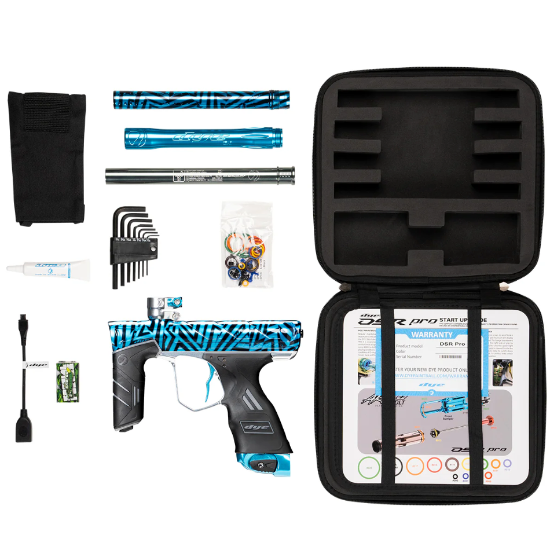 Dye DSR PRO Paintball Gun - PGA Dazzlecam Polish
