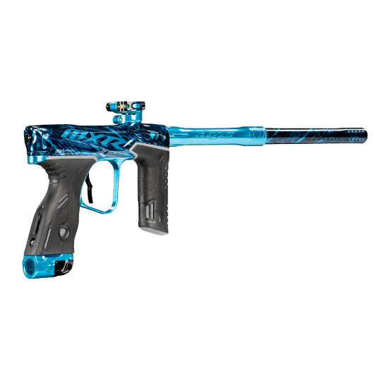 Dye MXR Paintball Gun - PGA Branded Black/Cyan Polish
