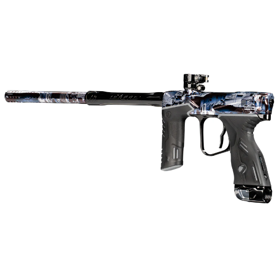 Dye MXR Paintball Gun - PGA Deathstar Black/Blue/Grey Polish