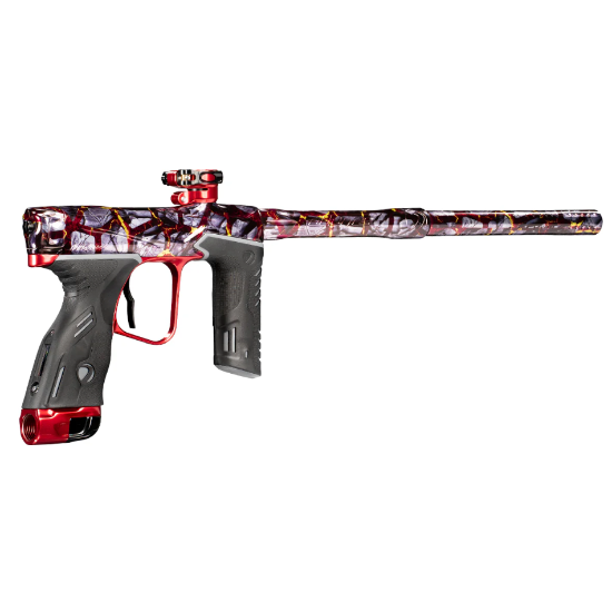 Dye MXR Paintball Gun - PGA Volcanic Black/Red Polish
