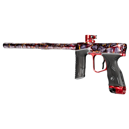 Dye MXR Paintball Gun - PGA Volcanic Black/Red Polish