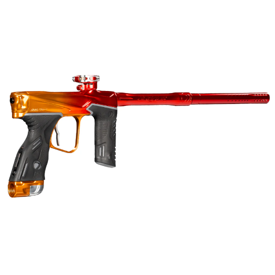 Dye MXR Paintball Gun - Sunrise Red/Orange Fade Polished