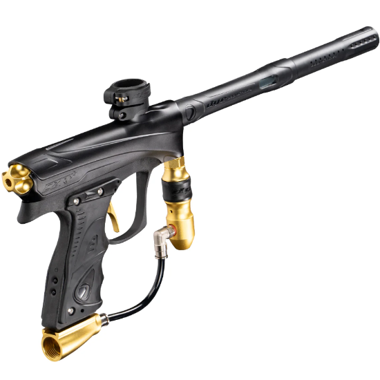 Dye Rize CZR+ Paintball Gun - Black/Gold Dust
