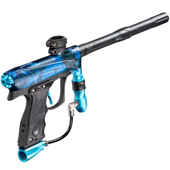 Dye Rize CZR+ Paintball Gun - PGA Hypercam Cyan Dust