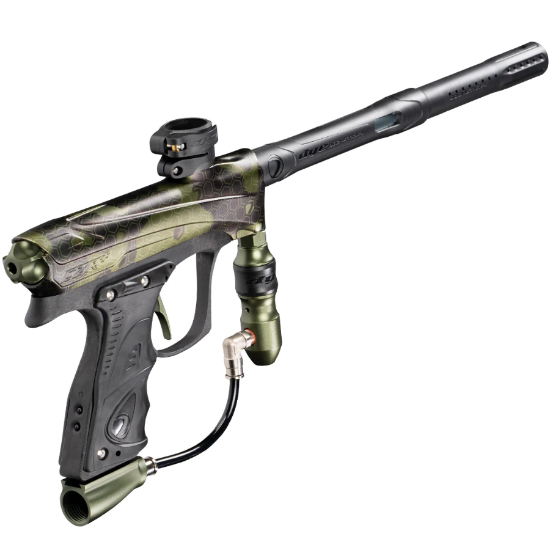 Dye Rize CZR+ Paintball Gun - PGA Hypercam Olive Dust