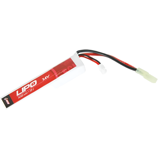 Echo1 LiPo5 7.4v 1450mAh 15C Stick Battery with Mini-Tamiya Connector