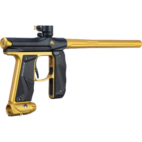 Empire MINI GS Paintball Gun w/2 Piece Barrel Kit - Dust Black/Gold