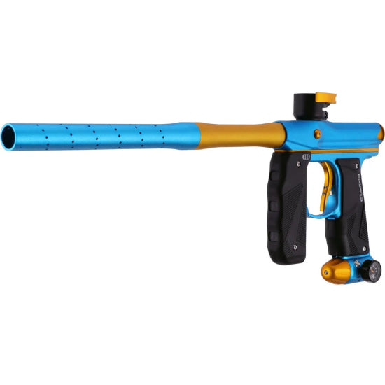 Empire MINI GS Paintball Gun w/2 Piece Barrel Kit - Dust Aqua/Gold