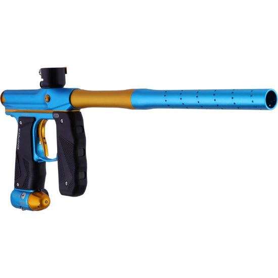 Empire MINI GS Paintball Gun w/2 Piece Barrel Kit - Dust Aqua/Gold
