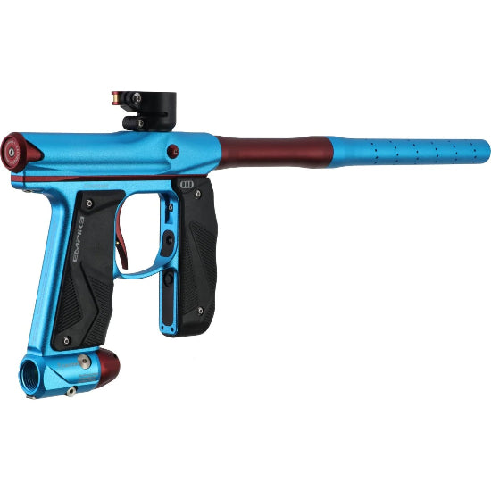 Empire MINI GS Paintball Gun w/2 Piece Barrel Kit - Dust Aqua/Burgundy