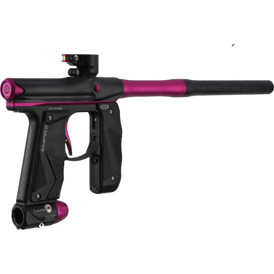 Empire MINI GS Paintball Gun w/2 Piece Barrel Kit - Dust Black/Pink