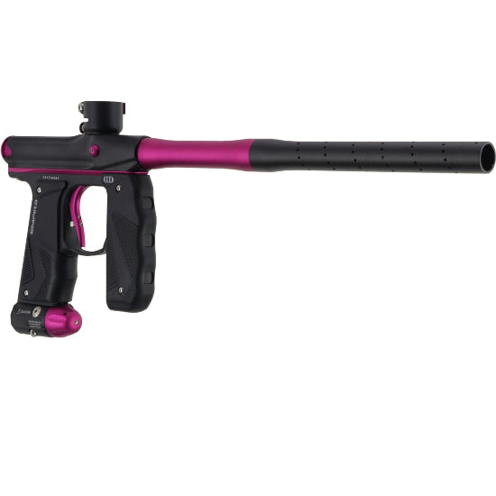 Empire MINI GS Paintball Gun w/2 Piece Barrel Kit - Dust Black/Pink