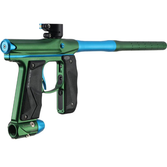 Empire MINI GS Paintball Gun w/2 Piece Barrel Kit - Dust Green/Aqua