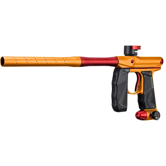 Empire MINI GS Paintball Gun w/2 Piece Barrel Kit - Dust Orange/Red