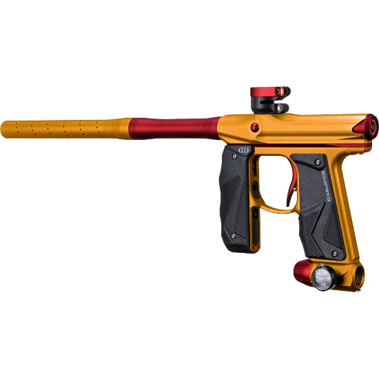 Empire MINI GS Paintball Gun w/2 Piece Barrel Kit - Dust Orange/Red