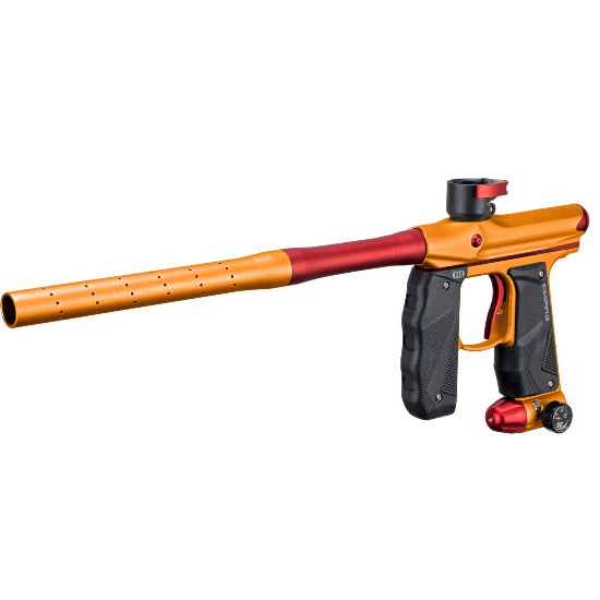 Empire MINI GS Paintball Gun w/2 Piece Barrel Kit - Dust Orange/Red