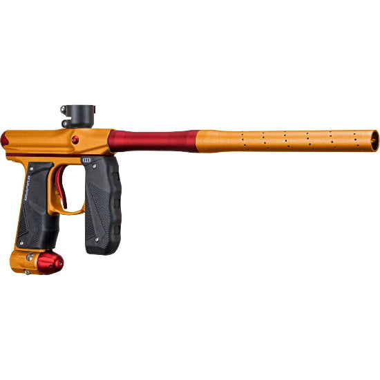 Empire MINI GS Paintball Gun w/2 Piece Barrel Kit - Dust Orange/Red