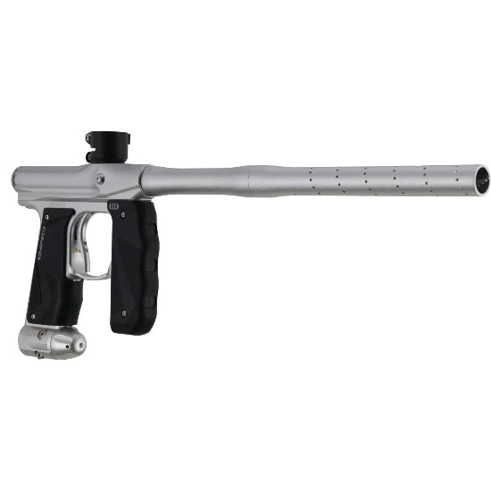 Empire MINI GS Paintball Gun w/2 Piece Barrel Kit - Dust Silver/Silver