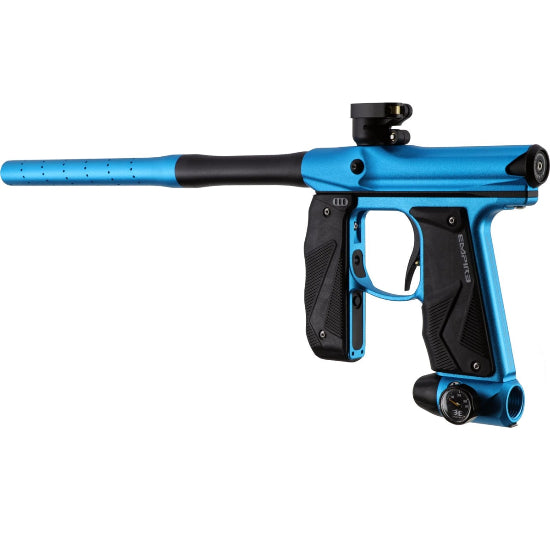 Empire MINI GS Paintball Gun w/2 Piece Barrel Kit - Dust Blue/Black