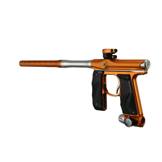 Empire MINI GS Paintball Gun w/2 Piece Barrel Kit - Dust Tangerine/White 17385