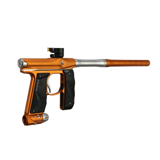 Empire MINI GS Paintball Gun w/2 Piece Barrel Kit - Dust Tangerine/White 17385