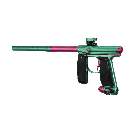 Empire MINI GS Paintball Gun w/2 Piece Barrel Kit - Dust Teal/Hot Pink