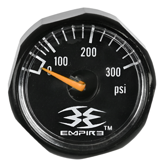 Empire MINI GS Regulator Pressure Gauge 300psi - Black