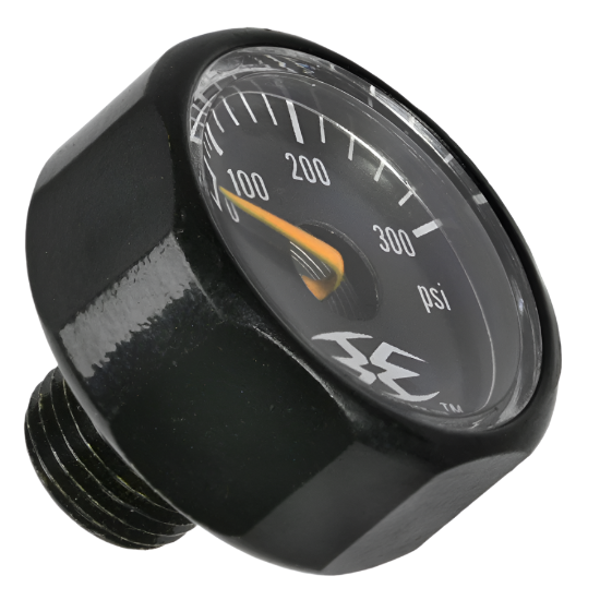 Empire MINI GS Regulator Pressure Gauge 300psi - Black