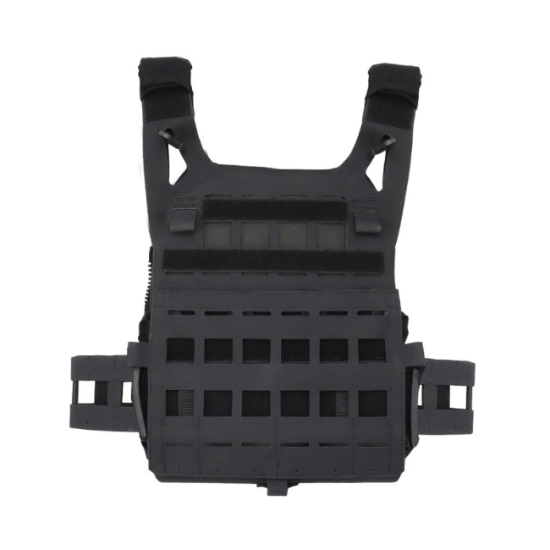 G-Force Airsoft Lightweight SPC Laser Cut Molle Tactical Vest - Black