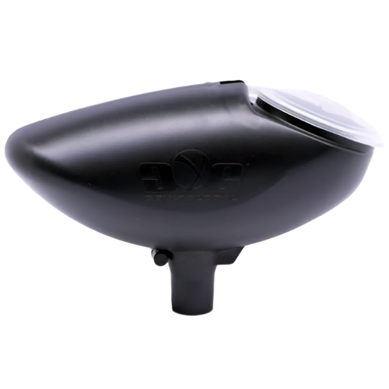 GXG 200 Round Splitter Anti-Jam Paintball Hopper - Black