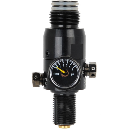HK Army Standard 4500psi Compressed Air Tank Regulator (800-850psi Output) - Black