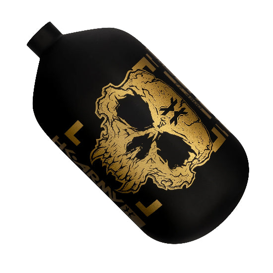 HK Army Alpha Air 77ci 4500psi Compressed Air Tank (Bottle Only) - Doom Midas (Black/Gold)