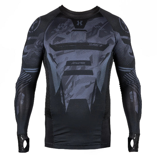 HK Army CTX Armored Compression Shirt - Black/Grey