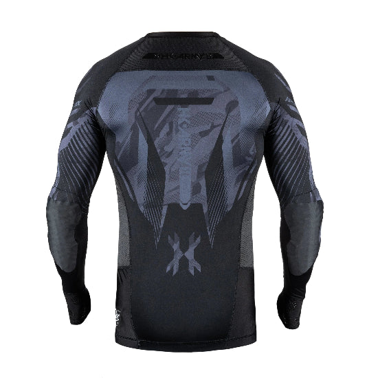HK Army CTX Armored Compression Shirt - Black/Grey