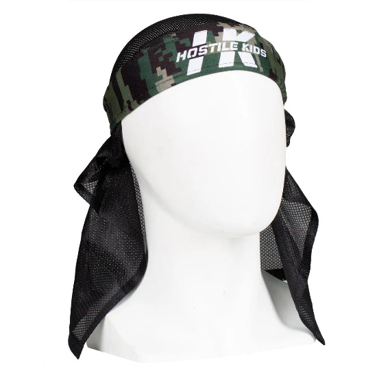 HK Army Headwrap - Cyber Cam Woodland