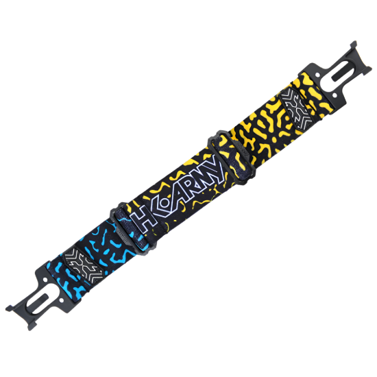 HK Army KLR Goggle Strap - Blobs Yellow