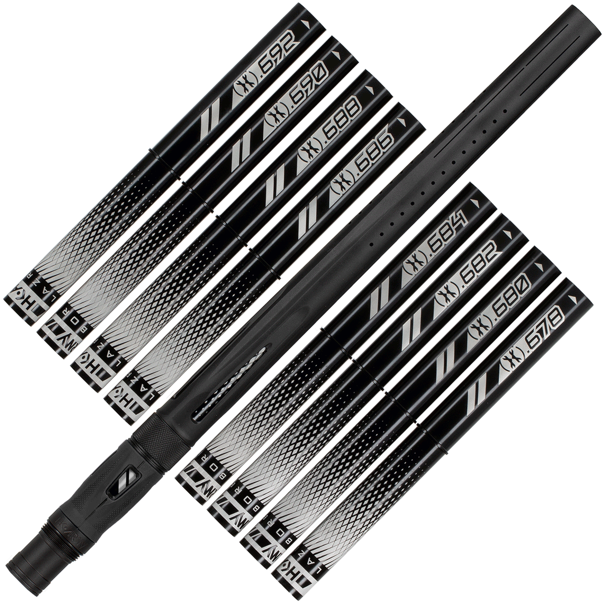 HK Army LAZR Autococker Threaded Barrel Kit w/Black Inserts