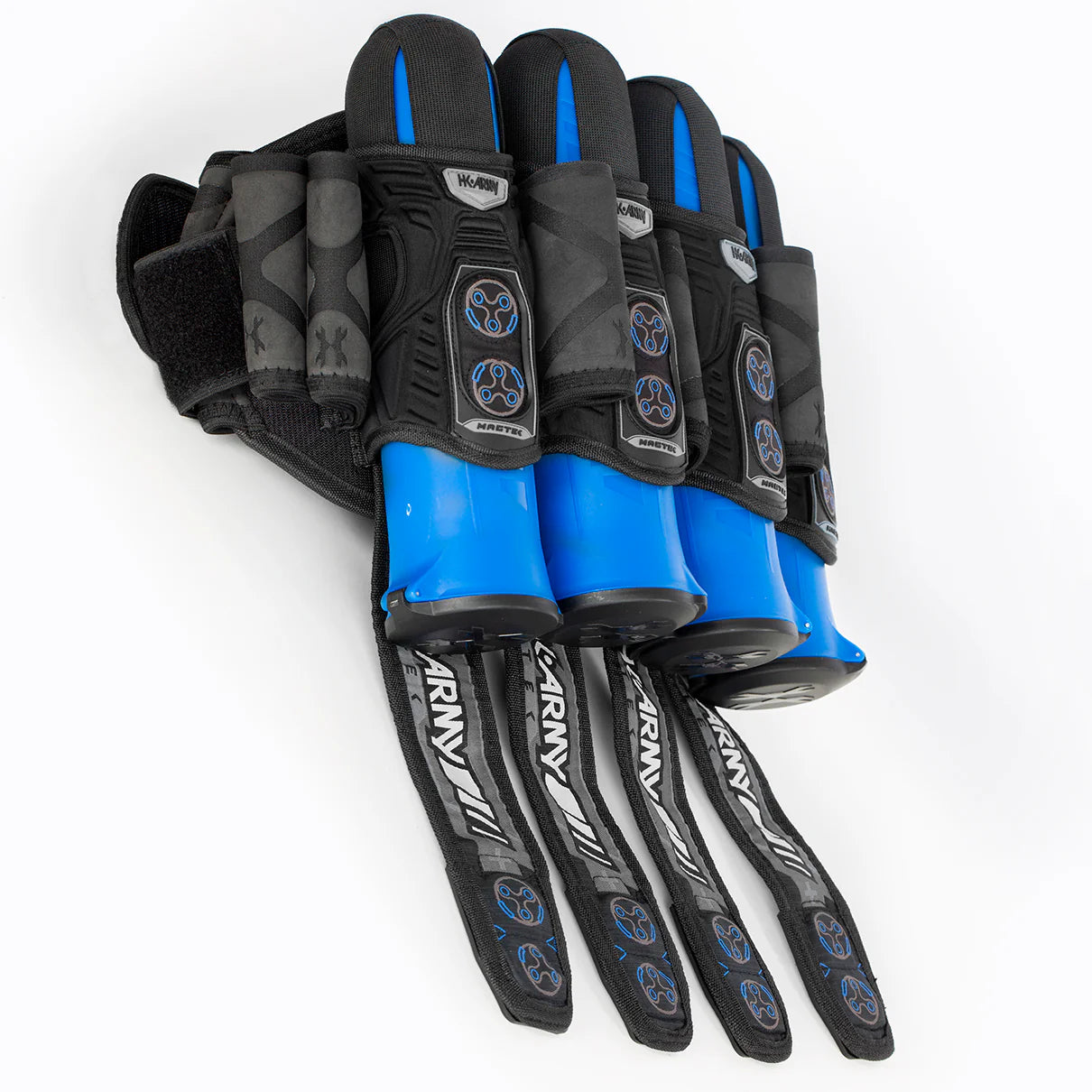 HK Army Magtek Paintball Pod Harness - Black/Grey 4+3+4