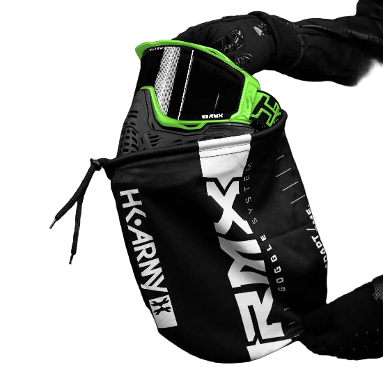 HK Army Microfiber Goggle Bag Black/White
